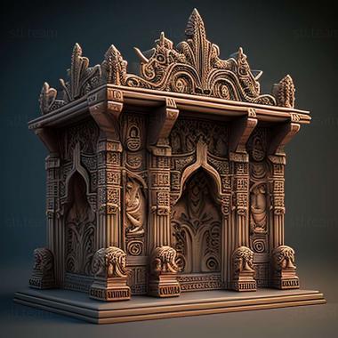 3D model Temple (STL)